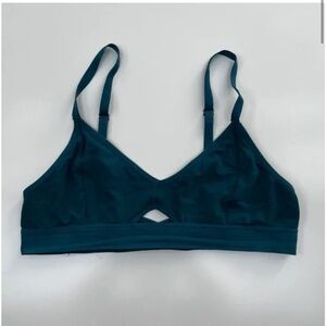 Richer Poorer Teal Bralette Cotton Modal XL